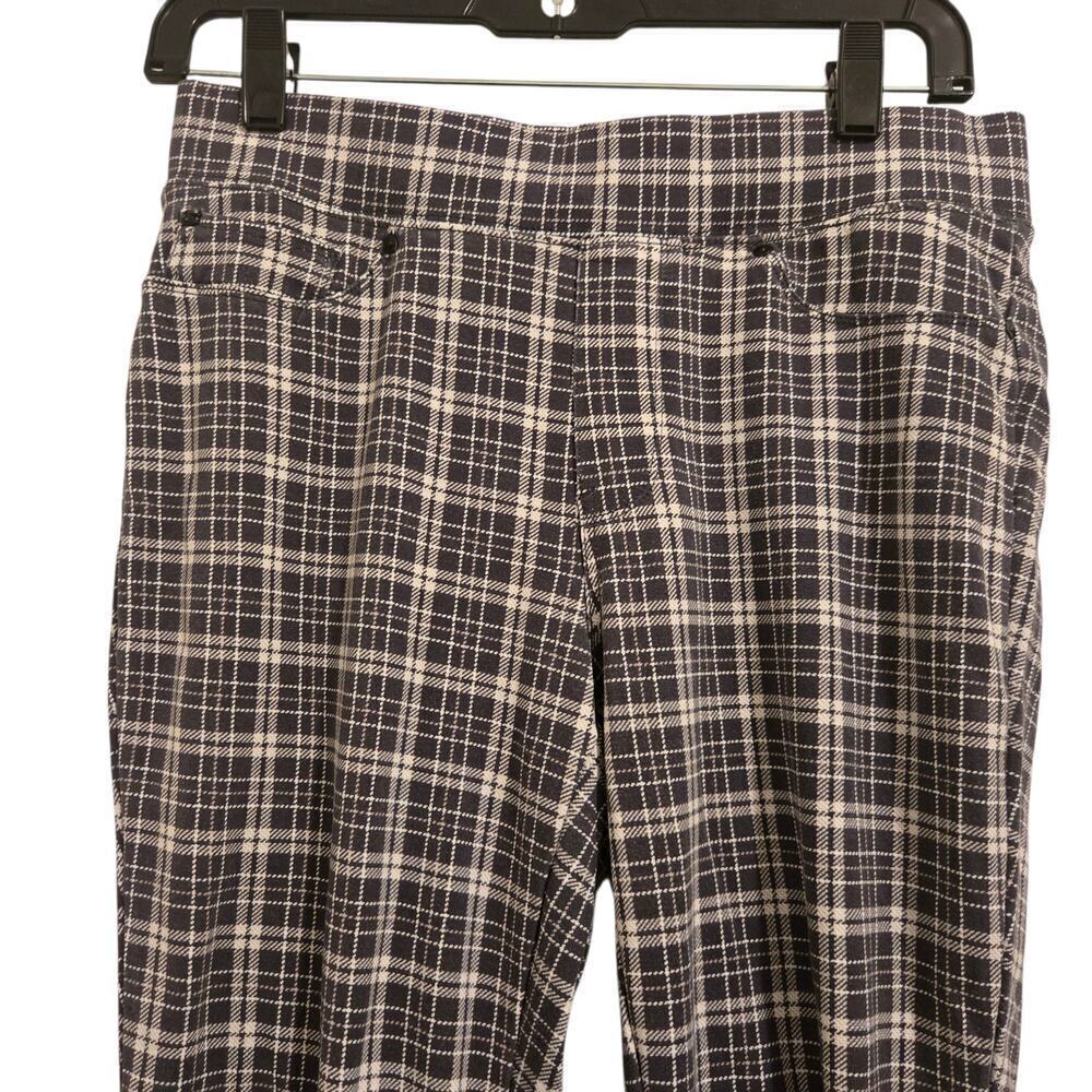 Seven Women’s Plaid Pant Leggings Size M – Stretch Slim Fit Casual Style - Picture 3 of 7